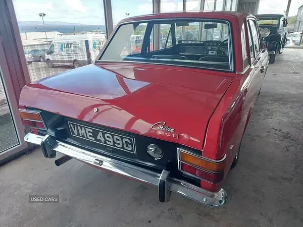 Used Ford Cortina 1968 Red Sedan