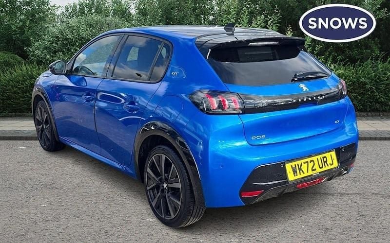 Used Peugeot 208 Premium 102 HP (75 kW) 2022 Blue Hatchback