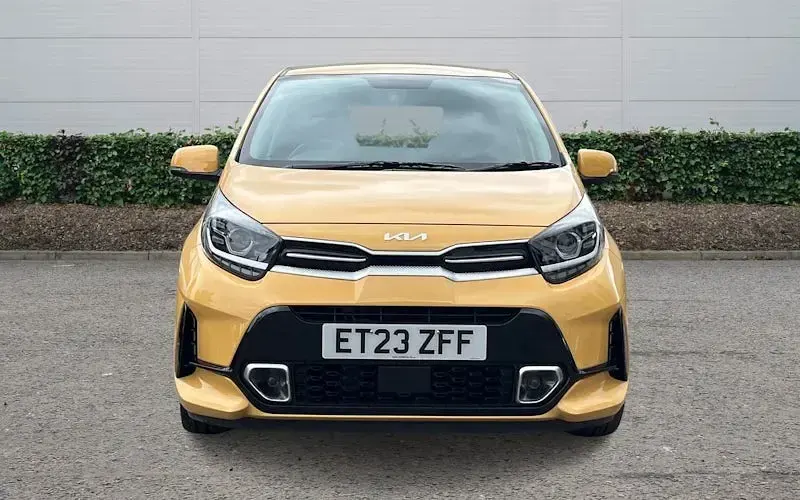 Begagnad Kia Picanto GT-Line 67 HK (49 kW) 2023 Gul Halvkombi