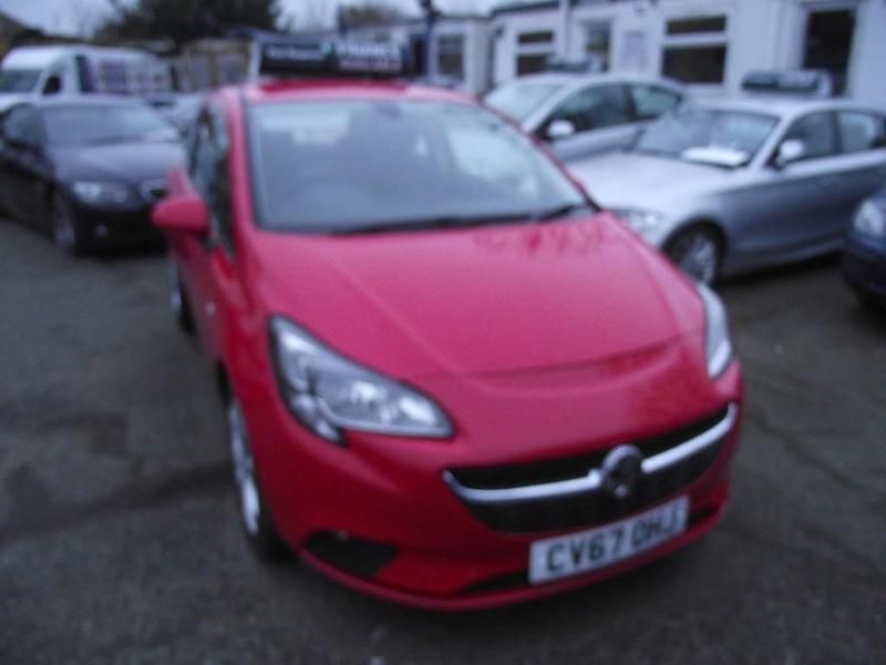 Used Vauxhall Corsa 74 HP (54 kW) 2017 Red Hatchback
