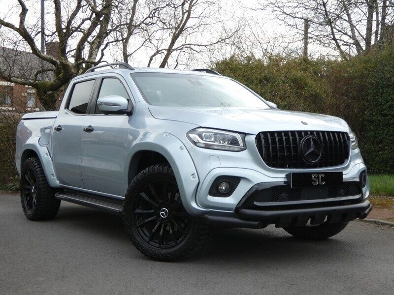 Silver Used 2018 Mercedes X250 Pickup | £26,995 - Image 1/4