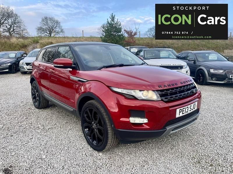 Used Land Rover Range Rover evoque Pure 2013 Red SUV