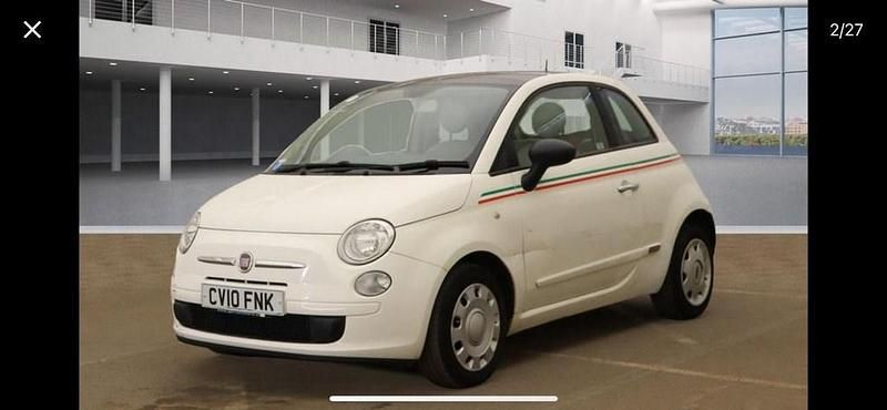 White Used 2010 Fiat 500 Pop Hatchback | £2,195 (Expensive) - Image 1/2