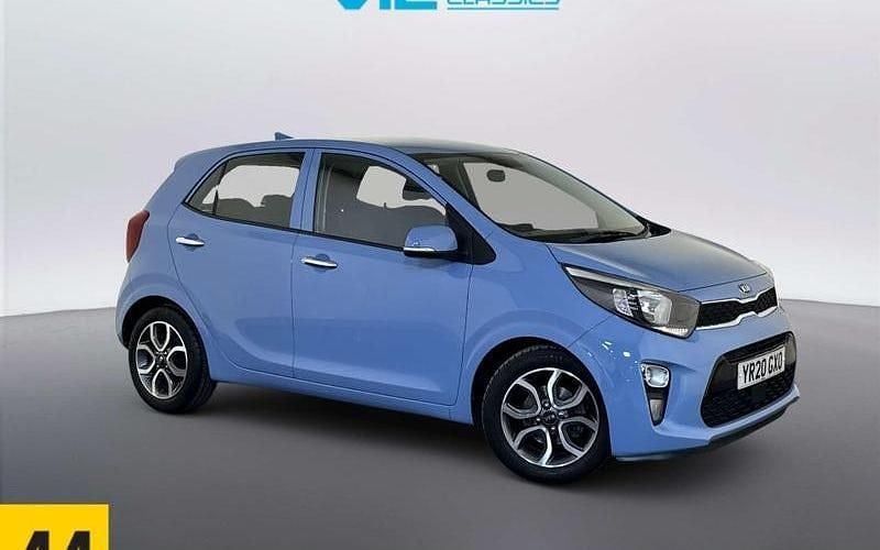Used Kia Picanto 84 HP (61 kW) 2020 Blue Hatchback