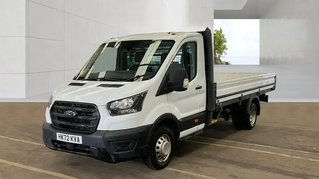 Used Ford Transit 130 HP (95 kW) 2022 White Cabriolet