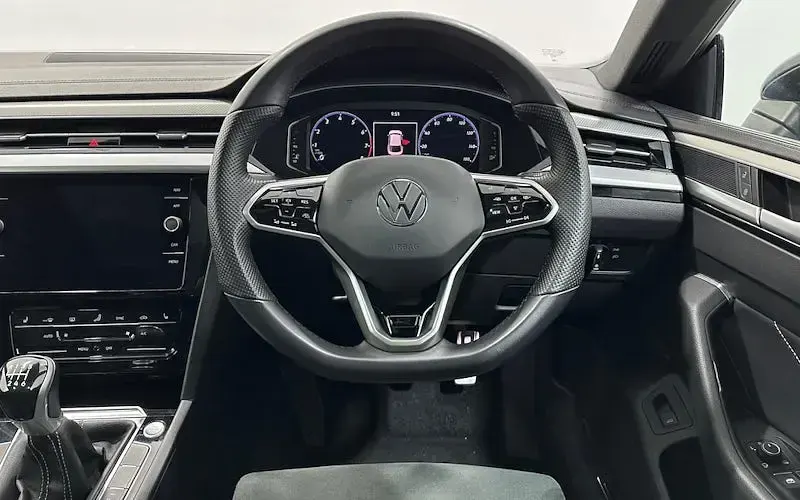 Used VW Arteon R-line 150 HP (110 kW) 2021 Black Hatchback