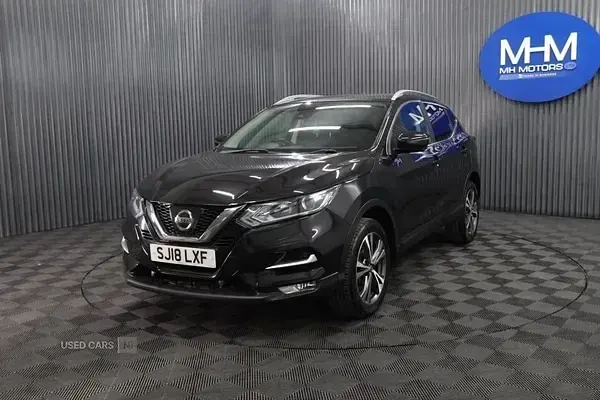 Used Nissan Qashqai N-Connecta 2018 Black SUV
