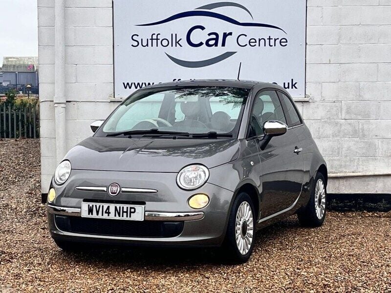Grey Used 2014 Fiat 500 Lounge Hatchback | £4,595 (Fair price) - Image 1/3