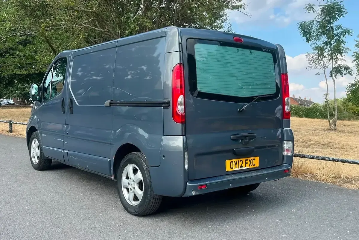 Used Renault Trafic 115 HP (84 kW) 2012 Grey MPV