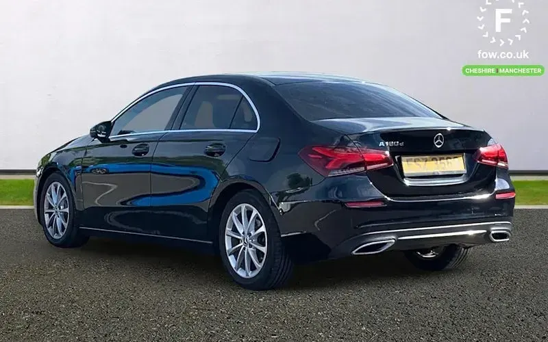 Used Mercedes A180 116 HP (85 kW) 2020 Black Sedan