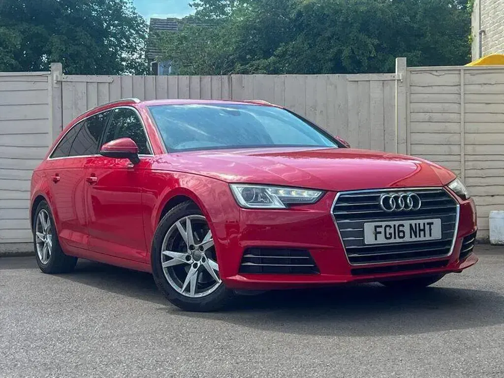 Used Audi A4 Sport 150 HP (110 kW) 2016 Red Estate