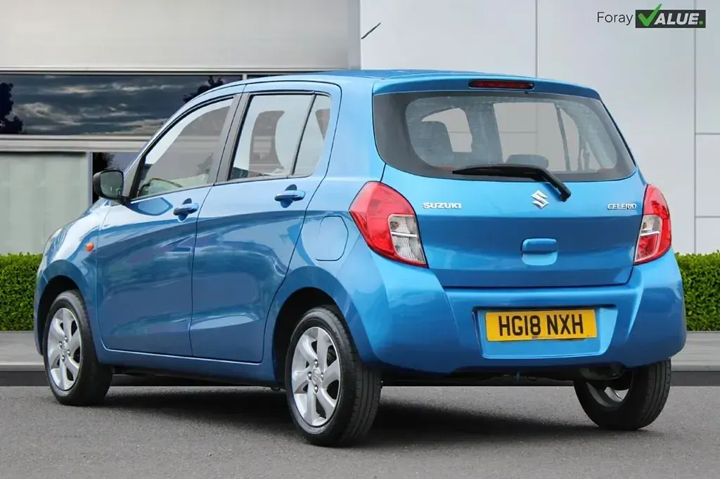 Used Suzuki Celerio SZ3 68 HP (50 kW) 2018 Blue Hatchback