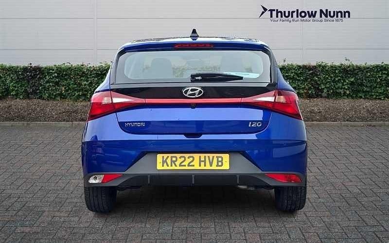 Used Hyundai i20 SE 101 HP (74 kW) 2022 Blue Hatchback