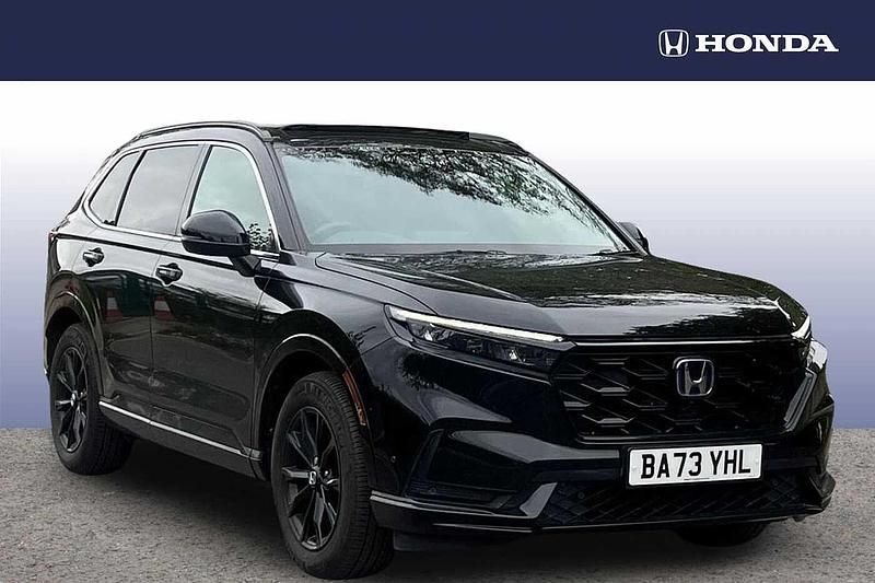 Crystal black Used 2023 Honda CR-V Advance SUV | £32,568 (Super price) - Image 1/4