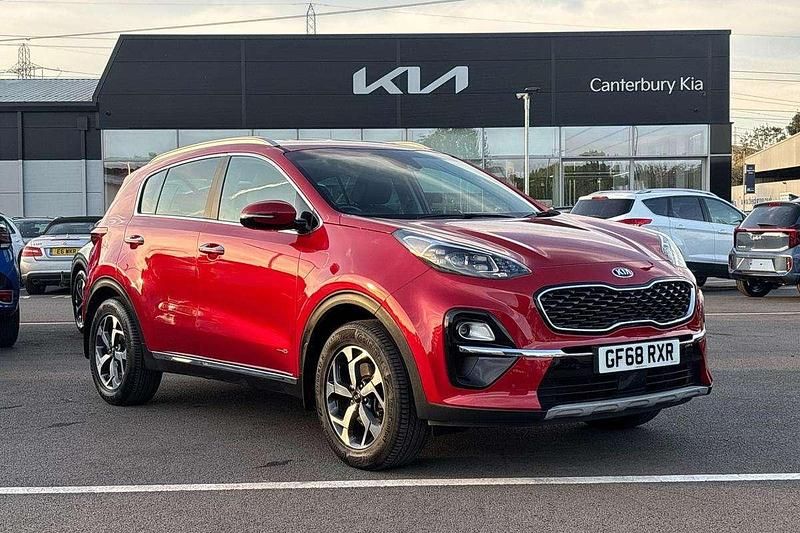 Red Used 2018 Kia Sportage 2 SUV | £12,995 (A bit pricey) - Image 1/4