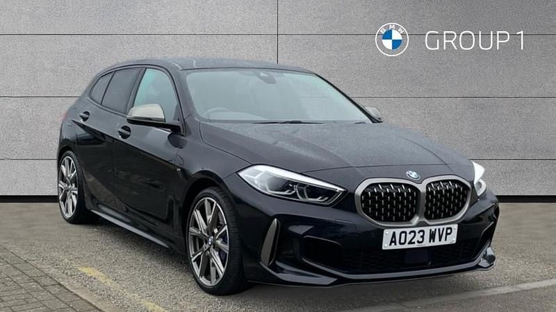 Used BMW M135 Shadowline 302 HP (222 kW) 2023 Black Hatchback