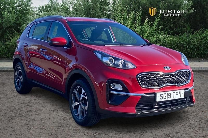 Red Used 2019 Kia Sportage 2 SUV | £12,799 (Fair price) - Image 1/4