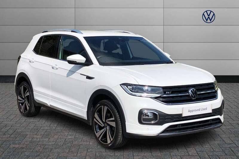 White Used 2022 VW T-Cross R-line SUV | £18,862 (Fair price) - Image 1/4