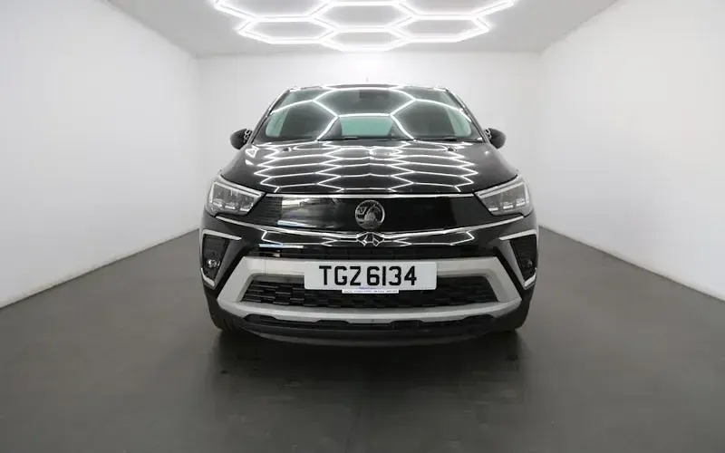 Used Vauxhall Crossland Elite 110 HP (80 kW) 2021 Black SUV