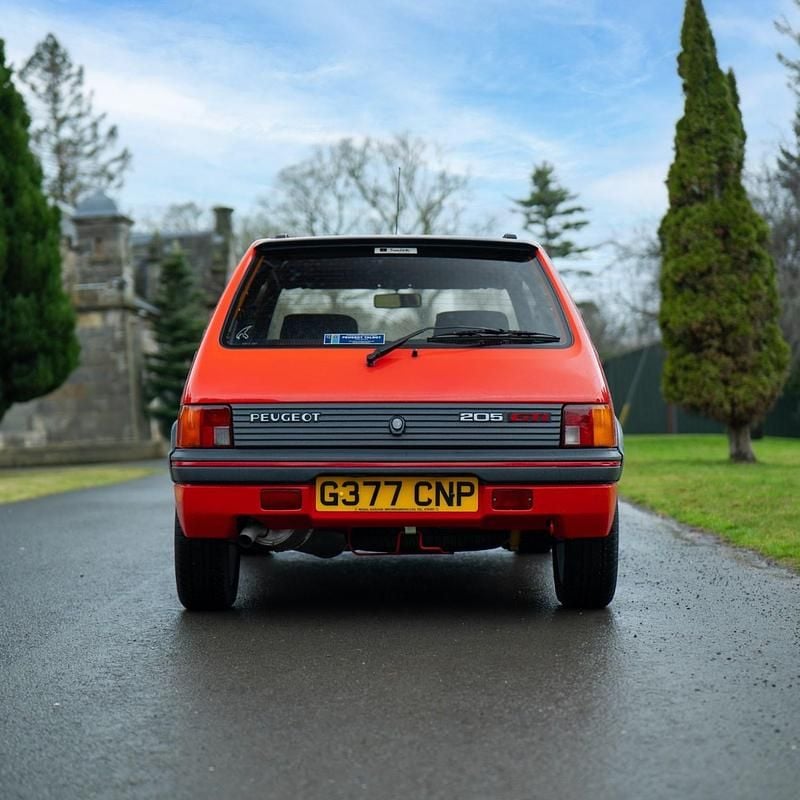 Used Peugeot 205 GTi 1989 Red Hatchback