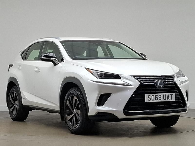 White Used 2018 Lexus NX300h Sport Line SUV | £19,498 (Fair price) - Image 1/4