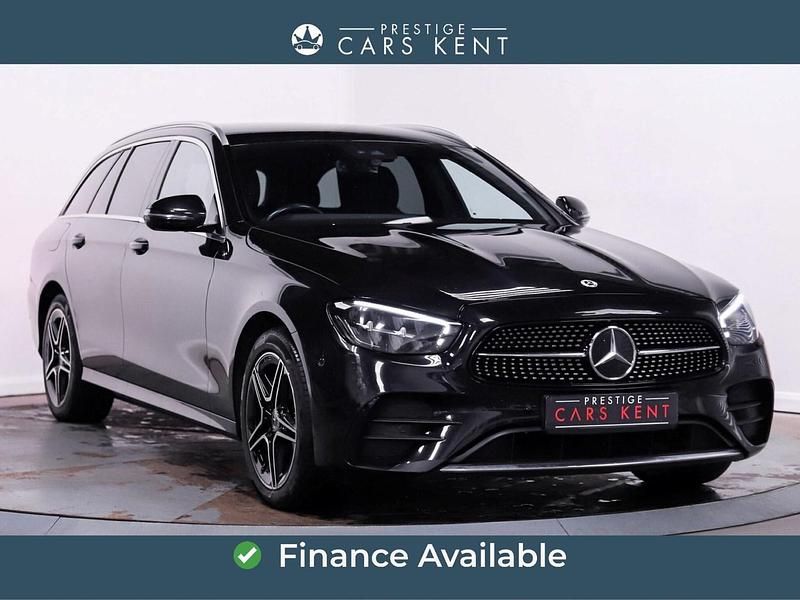 Used Mercedes E300 AMG line 2023 Black Estate