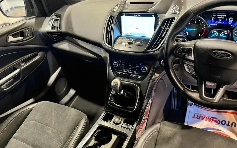 Used Ford Kuga ST-Line 150 HP (110 kW) 2017 Black SUV