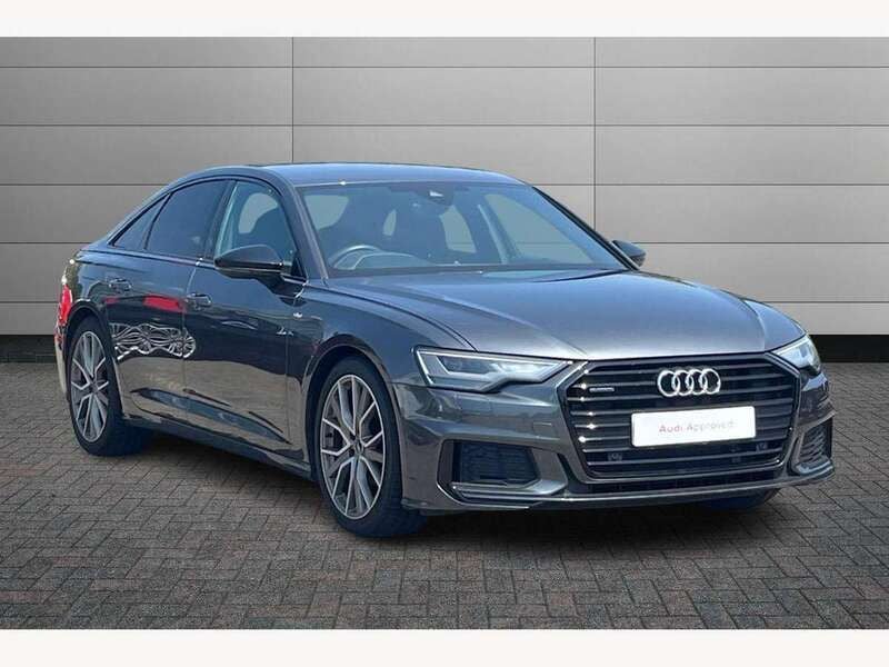 Grey Used 2023 Audi A6 Black Edition Sedan | £30,950 (Fair price) - Image 1/4