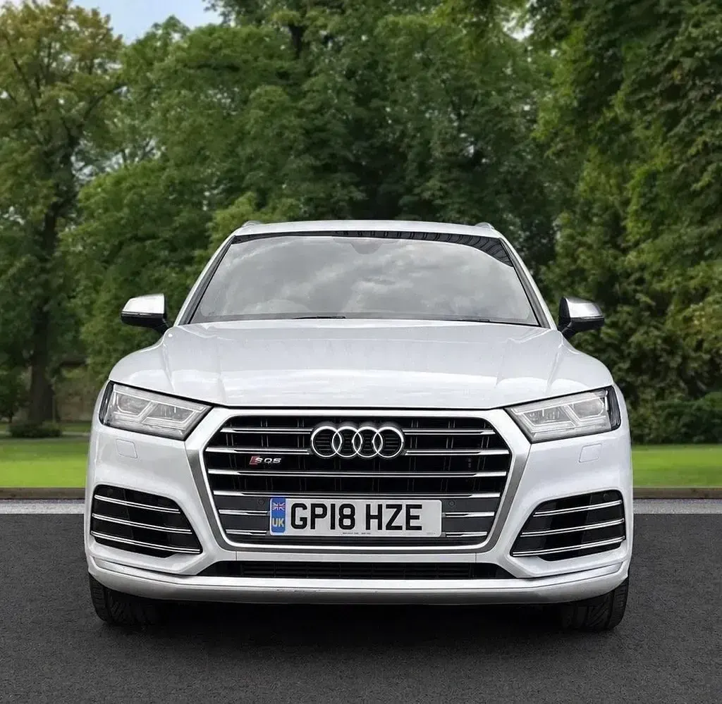 Begagnad Audi SQ5 Design 354 HK (260 kW) 2018 Vit SUV