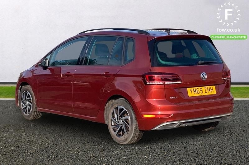 Used VW Golf Sportsvan Match 2020 Red MPV