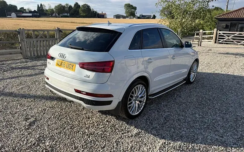 Used Audi Q3 S-line plus 184 HP (135 kW) 2016 White SUV