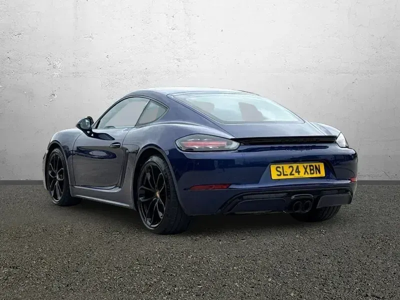 Used Porsche Cayman Edition 300 HP (220 kW) 2024 Blue Coupe