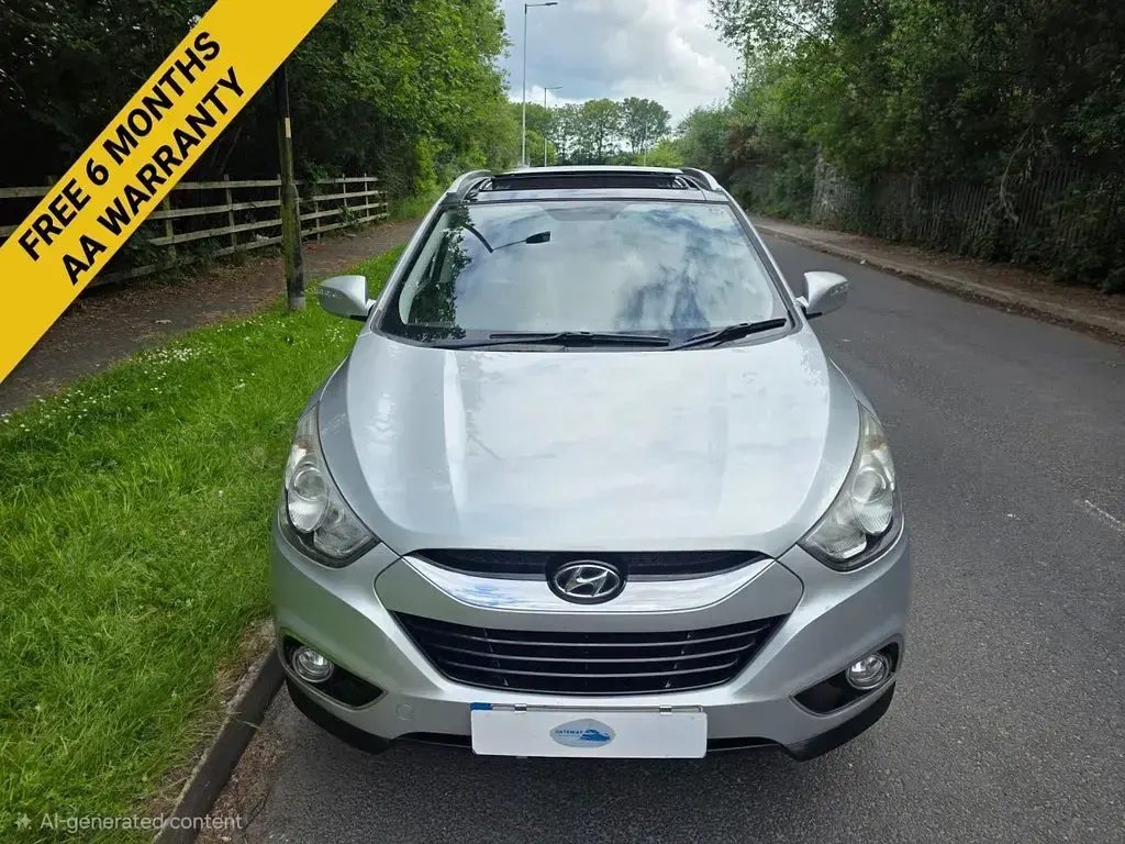 Used Hyundai ix35 Premium 115 HP (84 kW) 2013 Silver SUV