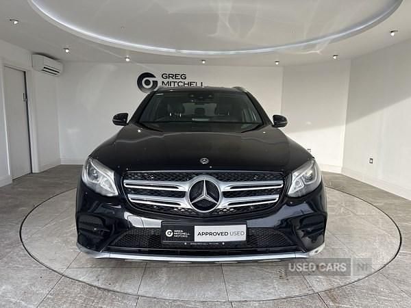 Used Mercedes GLC220 AMG line 2018 Black Estate