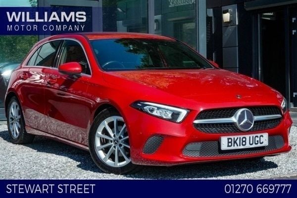 Red Used 2018 Mercedes A180 Hatchback | £10,990 (Fair price) - Image 1/1