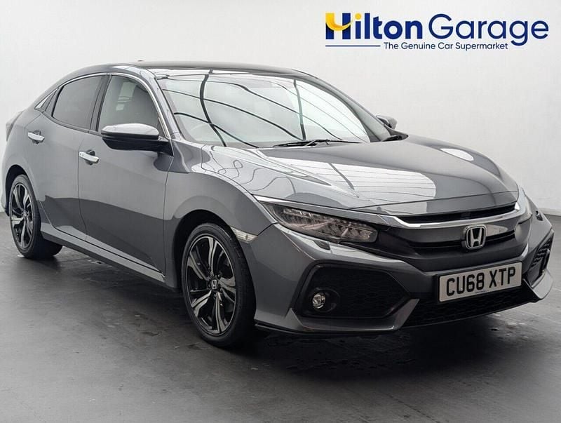 Grey Used 2018 Honda Civic Prestige Hatchback | £13,650 (Fair price) - Image 1/4