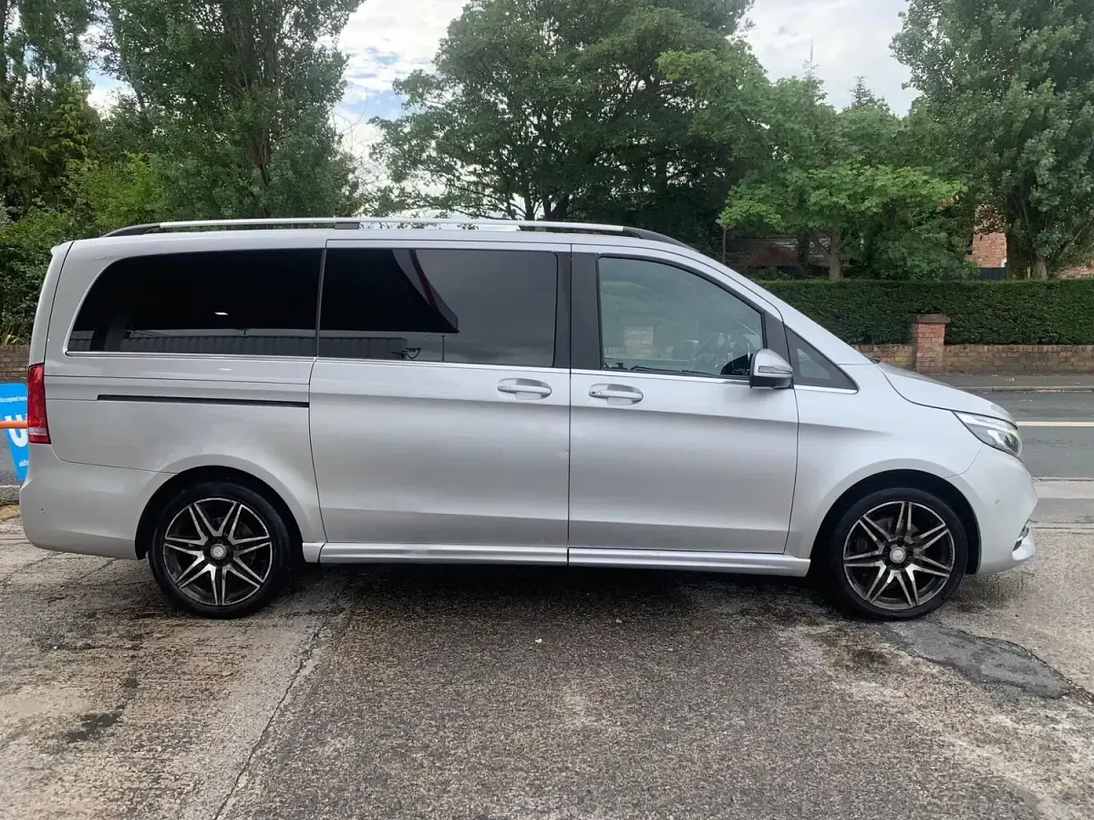 Used Mercedes V250 AMG line 190 HP (139 kW) 2017 Silver MPV