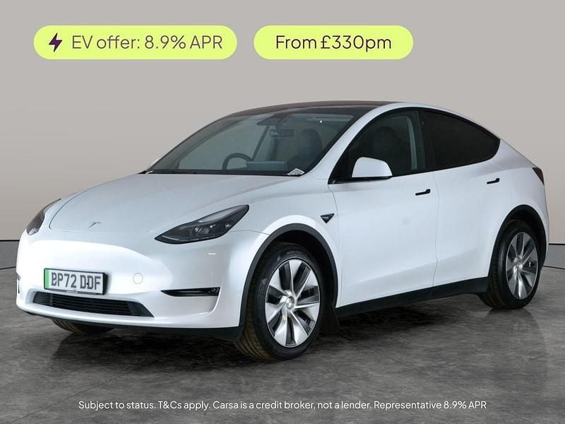 Used Tesla Model Y Long Range AWD 378 kW (514 HP) 2023 White SUV
