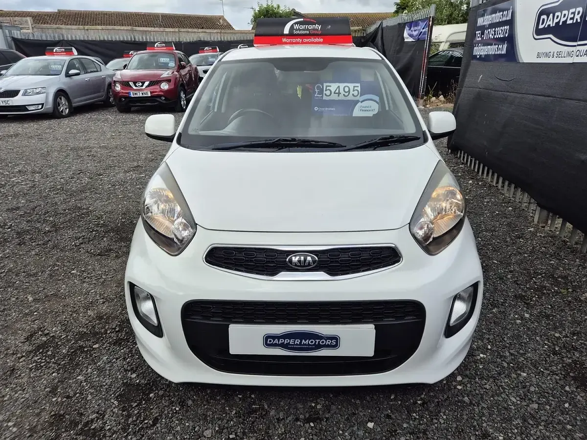 Used Kia Picanto 2015 White Hatchback