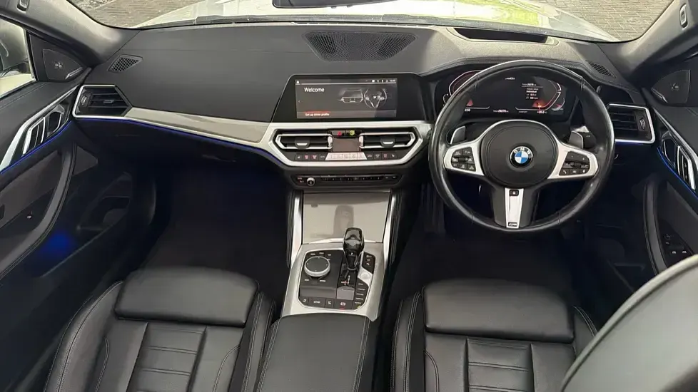 Used BMW M440 Comfort Edition 374 HP (275 kW) 2021 White Sedan