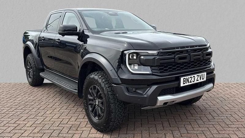 Black Used 2023 Ford Ranger Raptor Pickup | £44,995 (Fair price) - Image 1/4