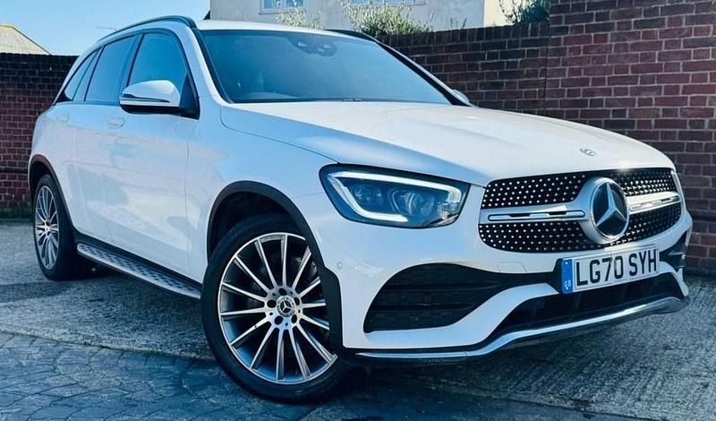 Used Mercedes GLC300 AMG line 2020 White SUV