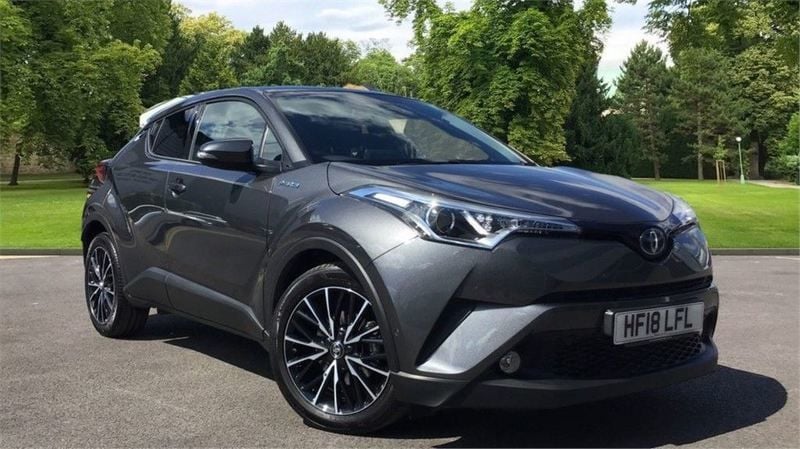 Decuma grey Used 2018 Toyota C-HR SUV | £15,444 (Fair price) - Image 1/4