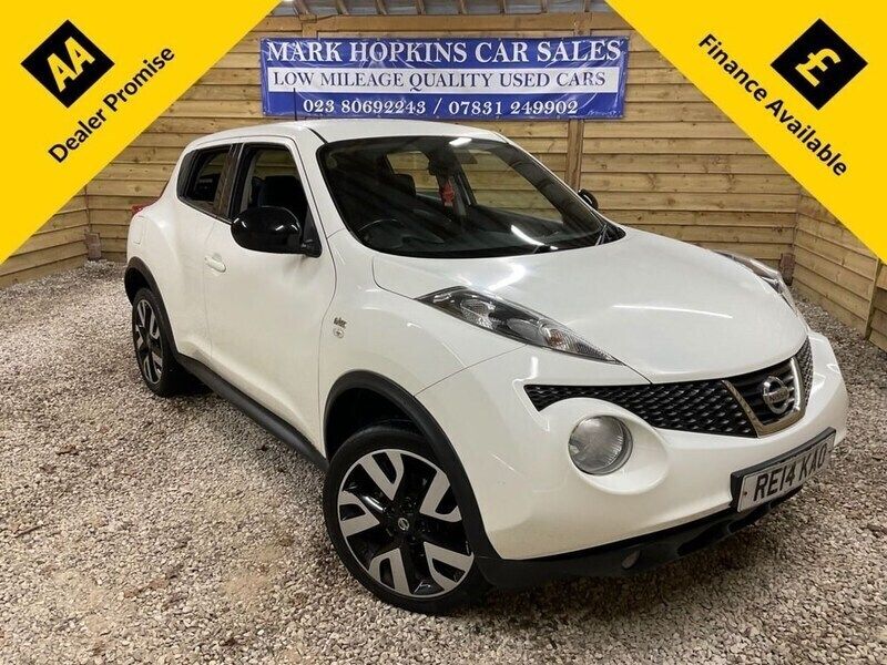 White Used 2014 Nissan Juke N-TEC SUV | £5,995 (Fair price) - Image 1/3