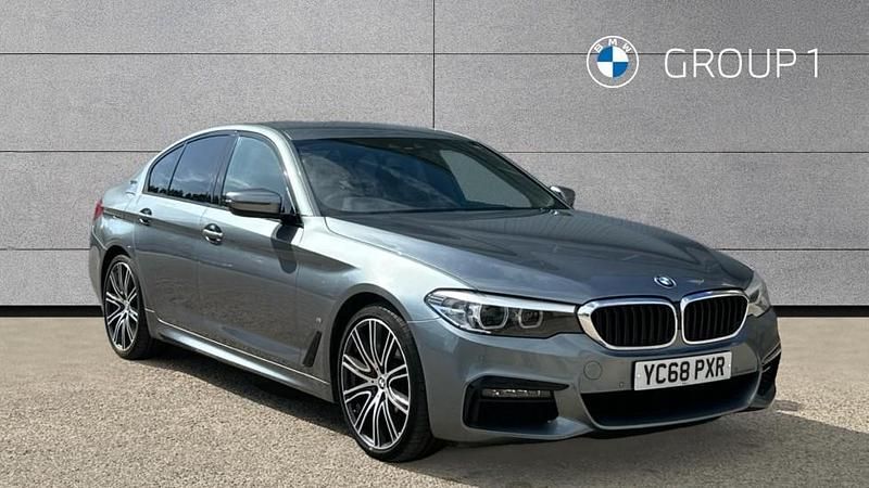 Blue Used 2018 BMW 530e iPerformance | £17,995 (Good price) - Image 1/4