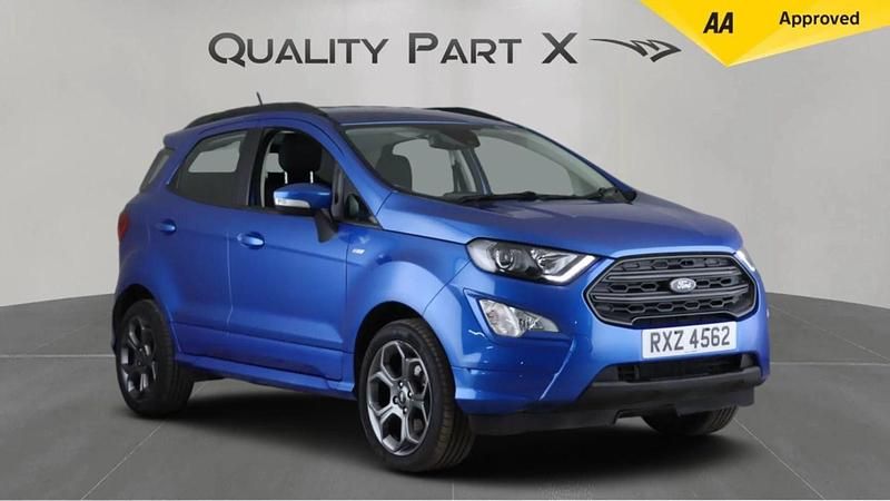 Blue Used 2022 Ford Ecosport ST-Line SUV | £11,475 (Good price) - Image 1/4