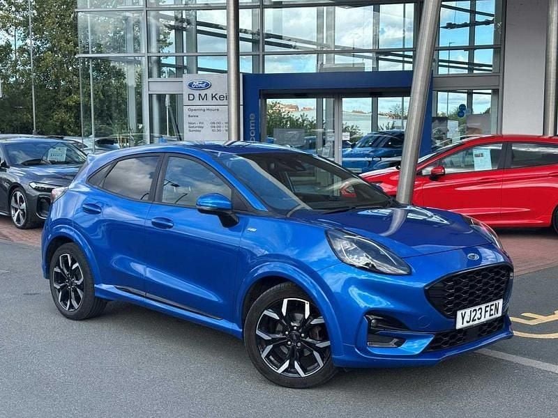 Desert island blue Used 2023 Ford Puma ST-Line X SUV | £15,930 (Super price) - Image 1/4
