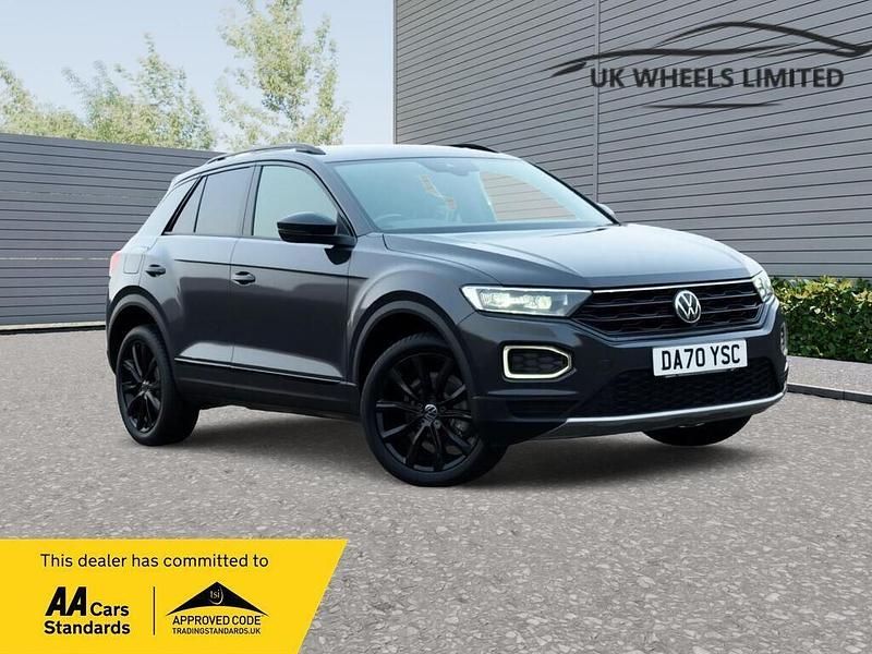 Used VW T-Roc Black Edition 150 HP (110 kW) 2020 Grey SUV