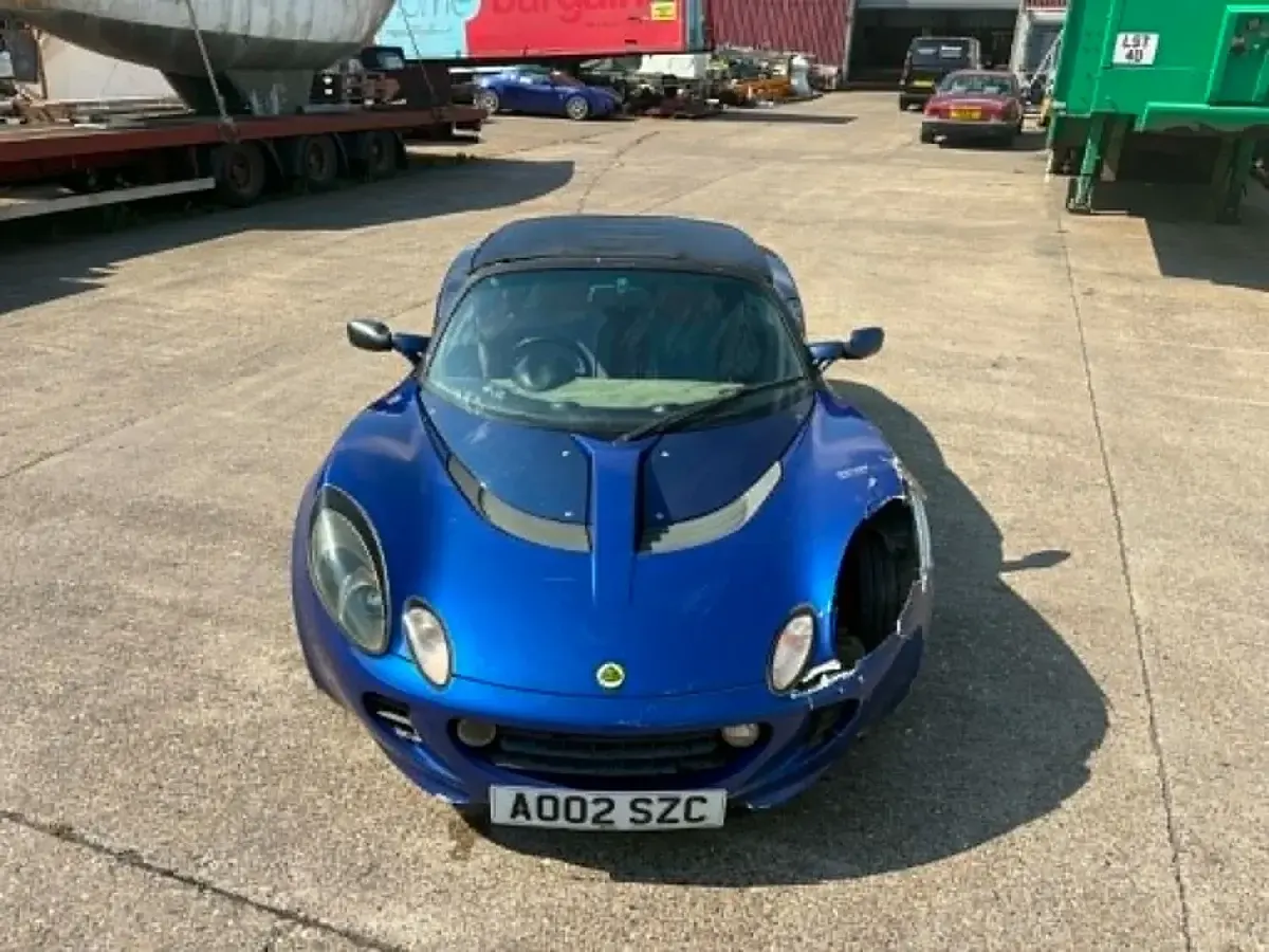 Used Lotus Elise 2002 Blue Cabriolet