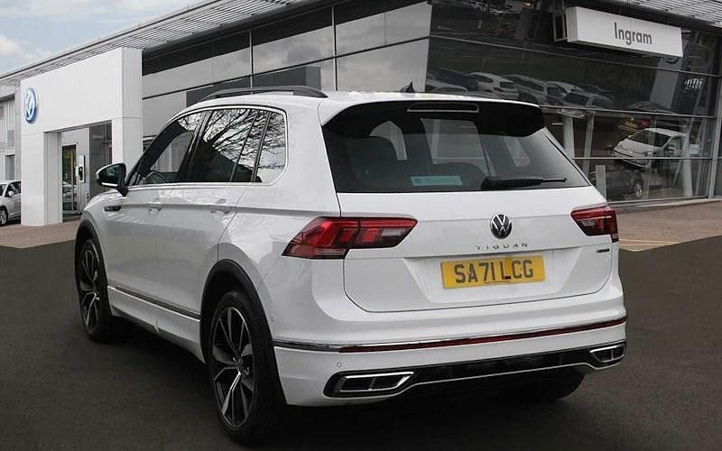 Used VW Tiguan R-line 190 HP (139 kW) 2022 White SUV